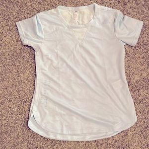 Adidas light blue running training tshirt.  Never worn